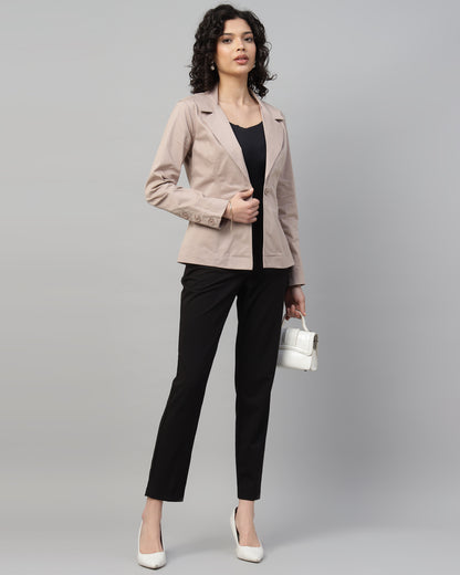 PEACH BLAZER JACKET-2951