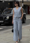 Women’s  Reversible Vest and High-Waist Trouser Co-ord Set – Two-Piece Outfit- 2947