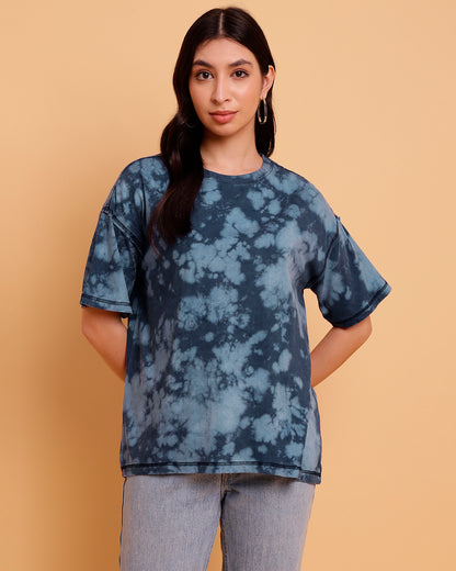 Indigo Everyday Oversized T-Shirt  - 2866